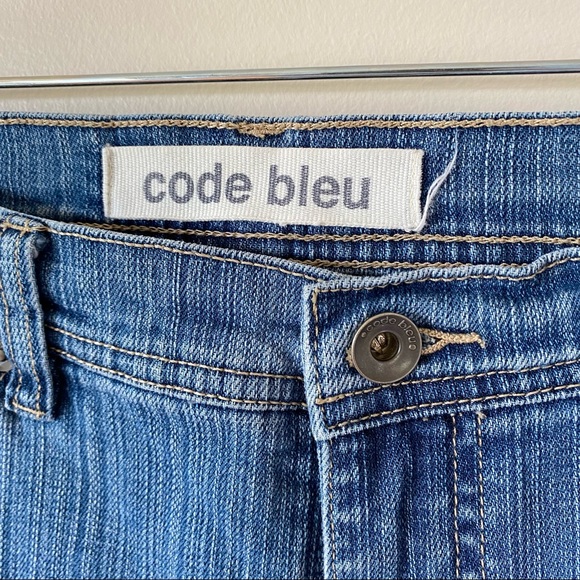 Vintage Cuffed Capris Denim Jean Pants - Picture 7 of 11